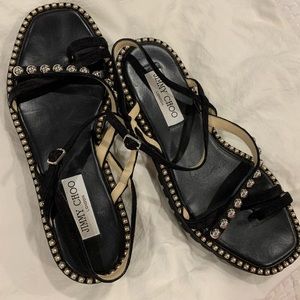 Jimmy Choo sandals worn twice!